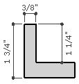 This L-shaped canvas floater frame features a natural finish, with a 1-1/4 " depth for artworks.

*Note: These solid wood, custom canvas floaters are for stretched canvas prints and paintings, and raised wood panels.