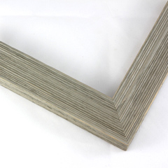 This textured frame, features a distressed-aged look and finished in contrast grey. Perfect for vintage look. 

1.5 " width: ideal for small to large artwork. The clean modern lines of this frame make it the perfect fit for a wide variety of paintings, photos and giclee prints.