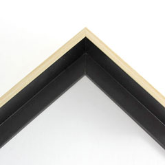 This medium, L-shaped canvas floater frame features Natural Woodgrain detail, and a 3/8 " flat face.

*Note: These solid wood, custom canvas floaters are for stretched canvas prints and paintings, and raised wood panels.