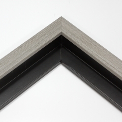 For a fresh take on an old favorite, the new Kyoto II Collection combines quality and elegance with the natural nuance of a wood veneer. From the dark, dramatic black stain. to the classy, semi-casual grey stain, and the restrained, comfortable white wash, these understated finishes are the  perfect accompaniment to any artwork. 

.75 "es wide: ideal for small images.

Kyoto II Collection