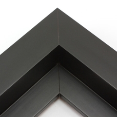 This large profile, L-shape floating canvas frame features a wide, 1.5 " face in a classic matte black finish.

Display your favourite gallery wrapped canvas Giclée print or painting with authentic, fine art style. This floating canvas frame is ideal for large and extra large images on thick (1.5 " deep) stretcher bars.

*Note: These solid wood, custom canvas floaters are for stretched canvas prints and paintings, and raised wood panels.