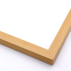 This simple frame features a natural pine wash and delicate wood grain detailing. 

.75 " width: ideal for small artworks. The clean modern lines and rustic details of this frame make it the perfect fit for a wide variety of paintings, photos and giclee prints.