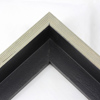 This deep textured L-shaped canvas floater, features a distressed-aged look and finished in grey. The face width is 5/8 "es, perfect for vintage look. 

Display your favourite gallery wrapped Giclée print or painting with authentic, fine art style. These canvas floating frames are ideal for medium and large images.

*Note: These solid wood, custom canvas floaters are for stretched canvas prints and paintings, and raised wood panels.