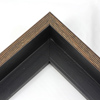 This deep textured L-shaped canvas floater, features a distressed-aged look and finished in rust. The face width is 5/8 "es, perfect for vintage look. 

Display your favourite gallery wrapped Giclée print or painting with authentic, fine art style. These canvas floating frames are ideal for medium and large images.

*Note: These solid wood, custom canvas floaters are for stretched canvas prints and paintings, and raised wood panels.