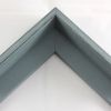 This deep L-shaped canvas floater, features distressed wood, lightly coated in grey paint, revealing light peeks of black, perfect for a rustic style.

Ideal for mounting 1.5 " deep (thick) gallery wrapped canvas portraits, paintings or Giclée prints.

*Note: These canvas floaters are for stretched canvas prints and paintings, and raised wood panels.
