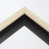 For a fresh take on an old favorite, the new Kyoto II Collection combines quality and elegance with the natural nuance of a wood veneer. From the dark, dramatic black stain. to the classy, semi-casual grey stain, and the restrained, comfortable white wash, these understated finishes are the  perfect accompaniment to any artwork. 

.75 "es wide: ideal for small images.

Kyoto II Collection