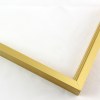 3/8 " traditional metal frame. This slim moulding has a hooked profile and is muted gold in color. It has a frosted satin finish and reflects diluted light.

Nielsen oem2fg Profile
