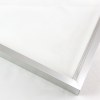 3/8 " traditional metal frame. This slim moulding has a hooked profile and is white-silver in color. It has a satin finish and is highly reflective of light.

Nielsen OEM2S Profile