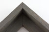 This large profile floater frame features rustic, natural wood texture with a dark gray, antiqued finish.

2.5 " depth: ideal for medium, large and oversize (extra large) stretched canvases mounted on thick (1.5 to 2 " deep) stretcher bars.  Pair this frame with a nature image or bucolic painting or Giclée print for an authentic fine art display.

*Note: These solid wood, custom canvas floaters are for stretched canvas prints and paintings, and raised wood panels.