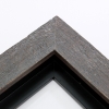 This simple but expressive frame features an organic wood grain face, complete with whorls and shallow ridges. The dark grey-brown finish is antiqued with touches of light grey that highlight the rustic texture.

Ideal for medium and large size artworks. The natural simplicity of this countryside frame is the perfect match for nature or farmland photographs or oil paintings.