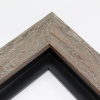 This simple but expressive floater frame features an organic wood grain face, complete with whorls and shallow ridges. The soft, pale grey finish has hints of brown and white that highlight the rough texture.

Ideal for medium and large size artworks. The natural simplicity of this countryside frame is the perfect match for nature or farmland photographs or oil paintings.